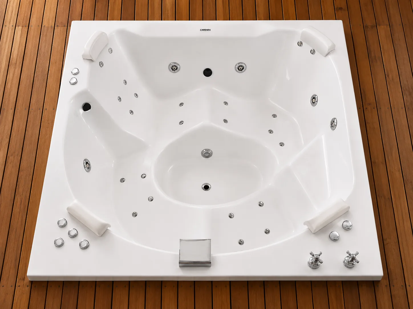 Spa Tango 195 de hidromasaje Carrara — 195 × 195 × 75 cm